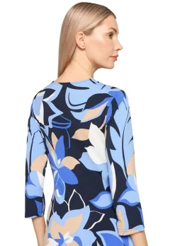 Midikleid aus Slinky-Jersey mit Raffung
