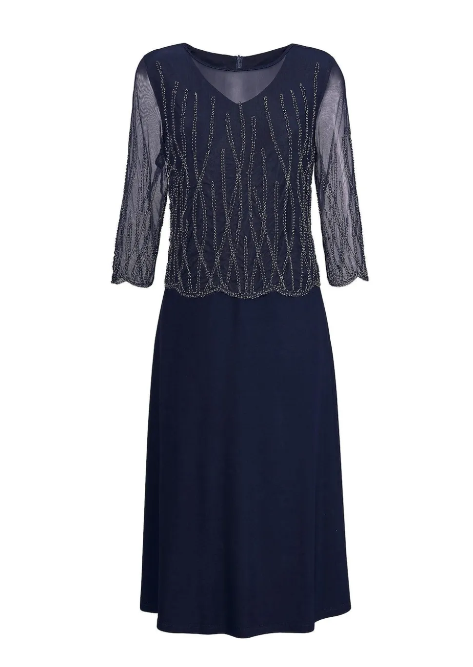 Mit Perlen besetztes Kleid