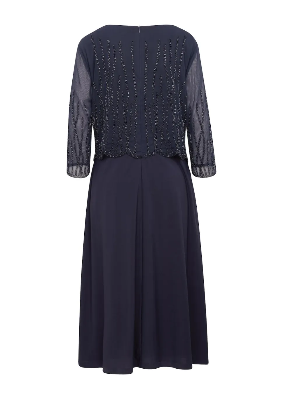 Mit Perlen besetztes Kleid