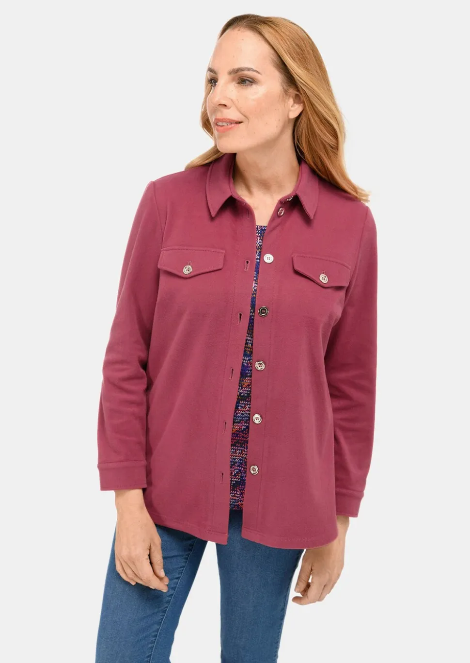 moderne Hemdjacke in trageangenehmer Qualität