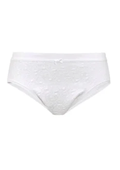 Moderner Inkontinenz-Slip in Spitze allover