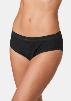Moderner Inkontinenz-Slip in Spitze allover