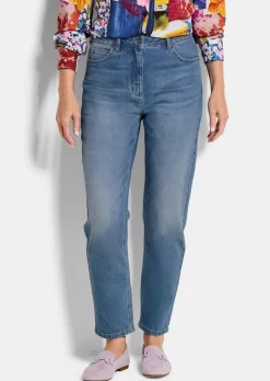 Mom Jeans SARA aus Baumwoll-Stretch