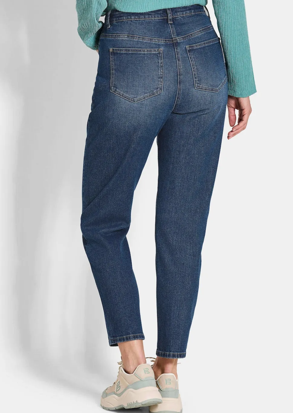 Mom Jeans SARA aus Baumwoll-Stretch
