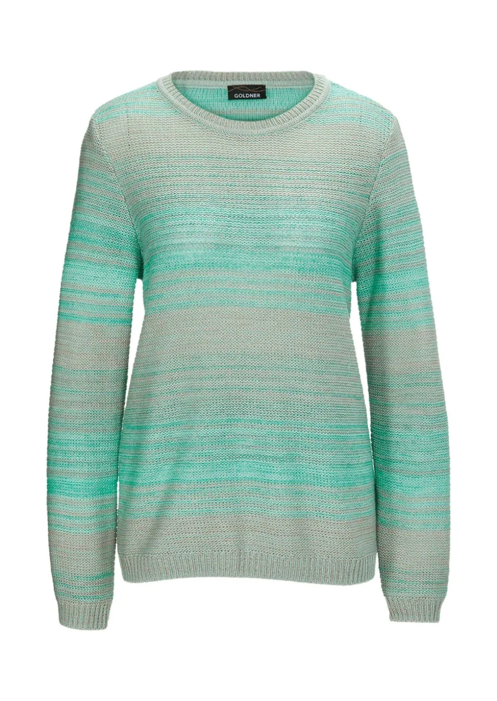 Multicolor-Pullover mit erfrischendem Farbverlauf