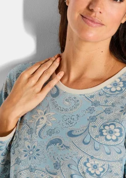 Nachthemd mit Paisleymuster