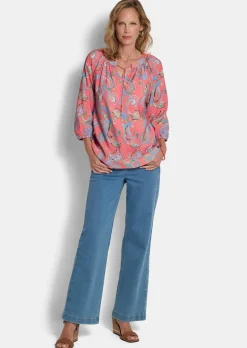 Paisley-Bluse in weicher Viskoseware