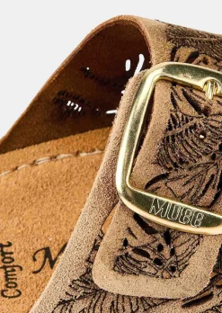 Pantoletten aus echtem Leder