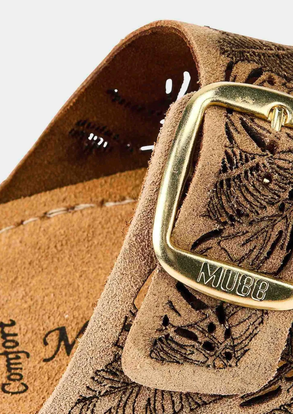 Pantoletten aus echtem Leder