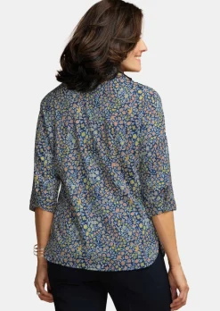 Pflegeleichte Bluse mit 3/4-Arm