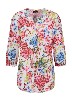 Pflegeleichte Bluse mit Blumenmuster