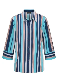 Pflegeleichte Hemdbluse mit Streifen