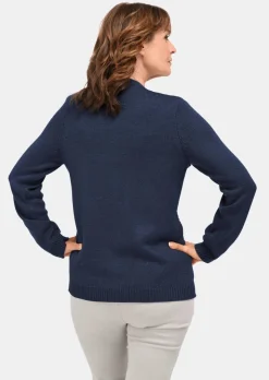 Pflegeleichter Pullover in hochwertiger Rippenstruktur