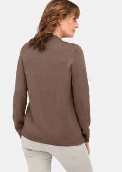 Pflegeleichter Pullover in hochwertiger Rippenstruktur