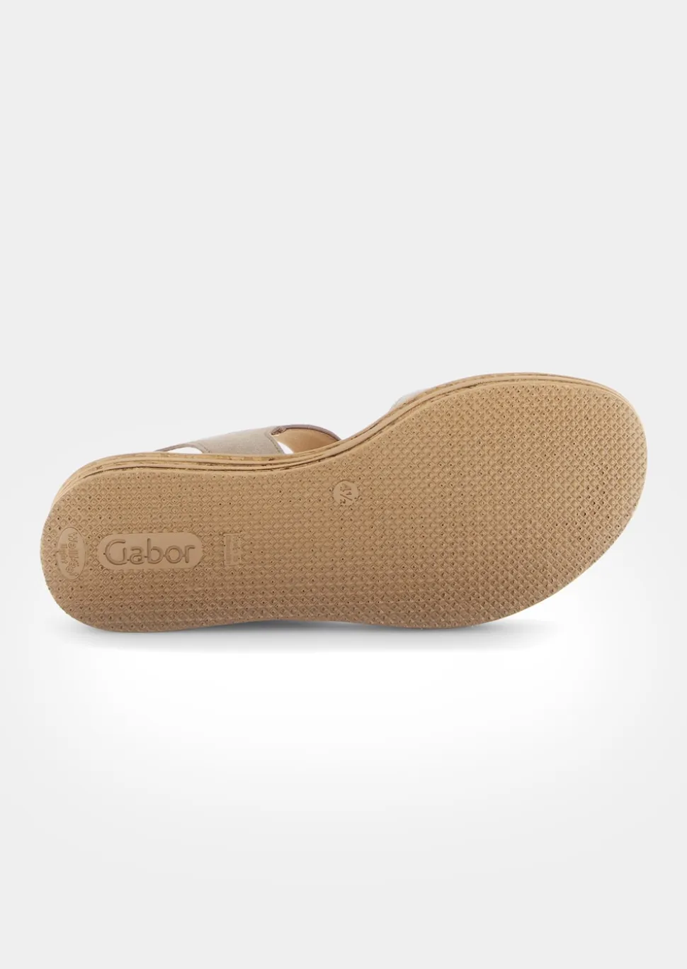 Plateau-Sandalen aus echtem Leder