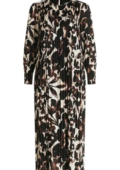 Plisseekleid mit hübschem Blütenprint