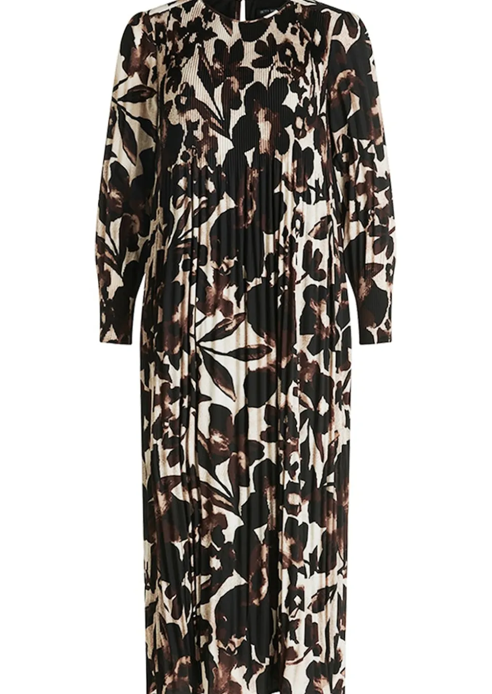 Plisseekleid mit hübschem Blütenprint