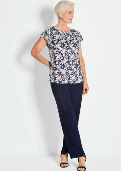 Plissee-Shirt