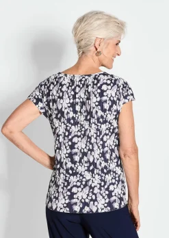 Plissee-Shirt