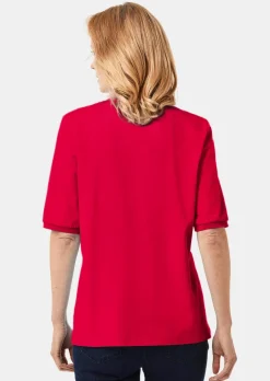 Poloshirt in hochwertiger Pikee-Qualität