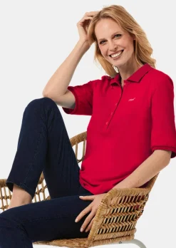 Poloshirt in hochwertiger Pikee-Qualität