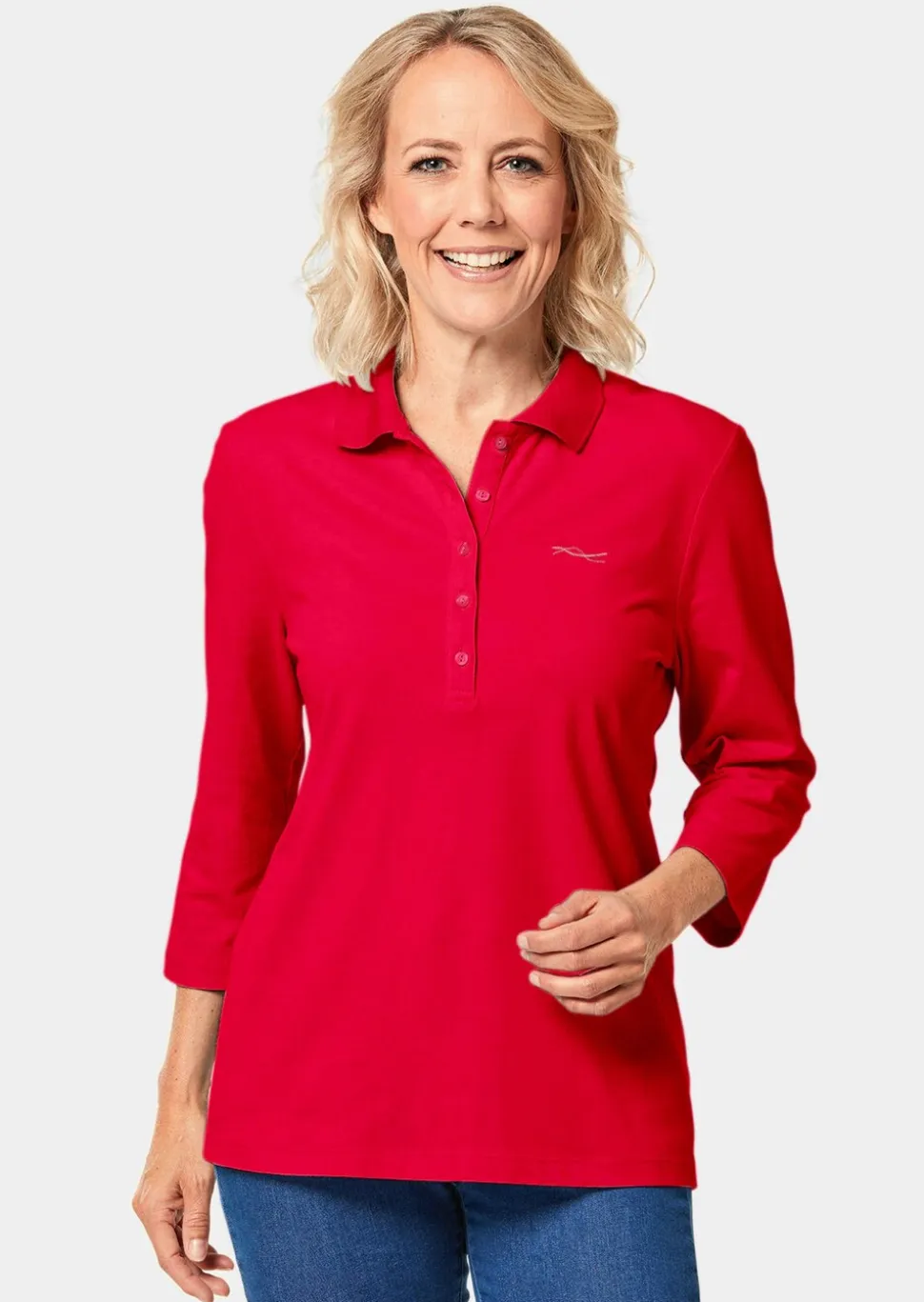 Poloshirt in hochwertiger Pikee-Qualität