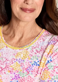 Printshirt in buntem Alloverprint