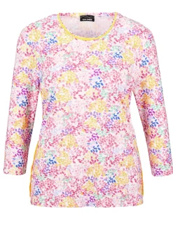 Printshirt in buntem Alloverprint