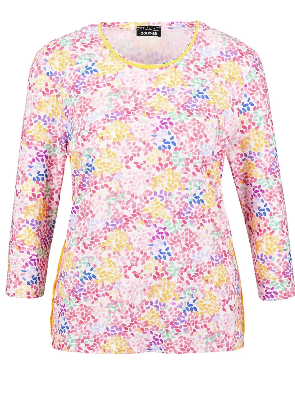 Printshirt in buntem Alloverprint