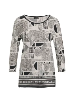 Printshirt mit Alloverdruck