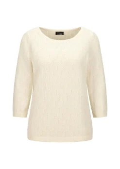 Pullover aus Baumwolle mit 3/4-Ärmeln