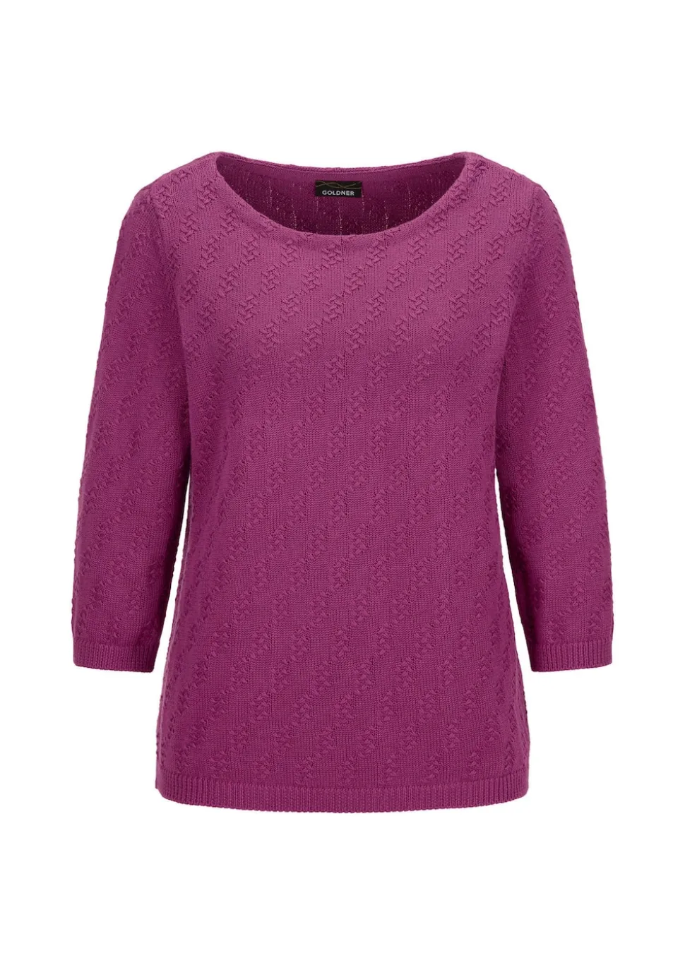Pullover aus Baumwolle mit 3/4-Ärmeln