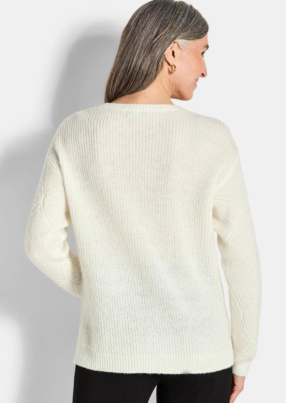 Pullover aus leichtem Strick