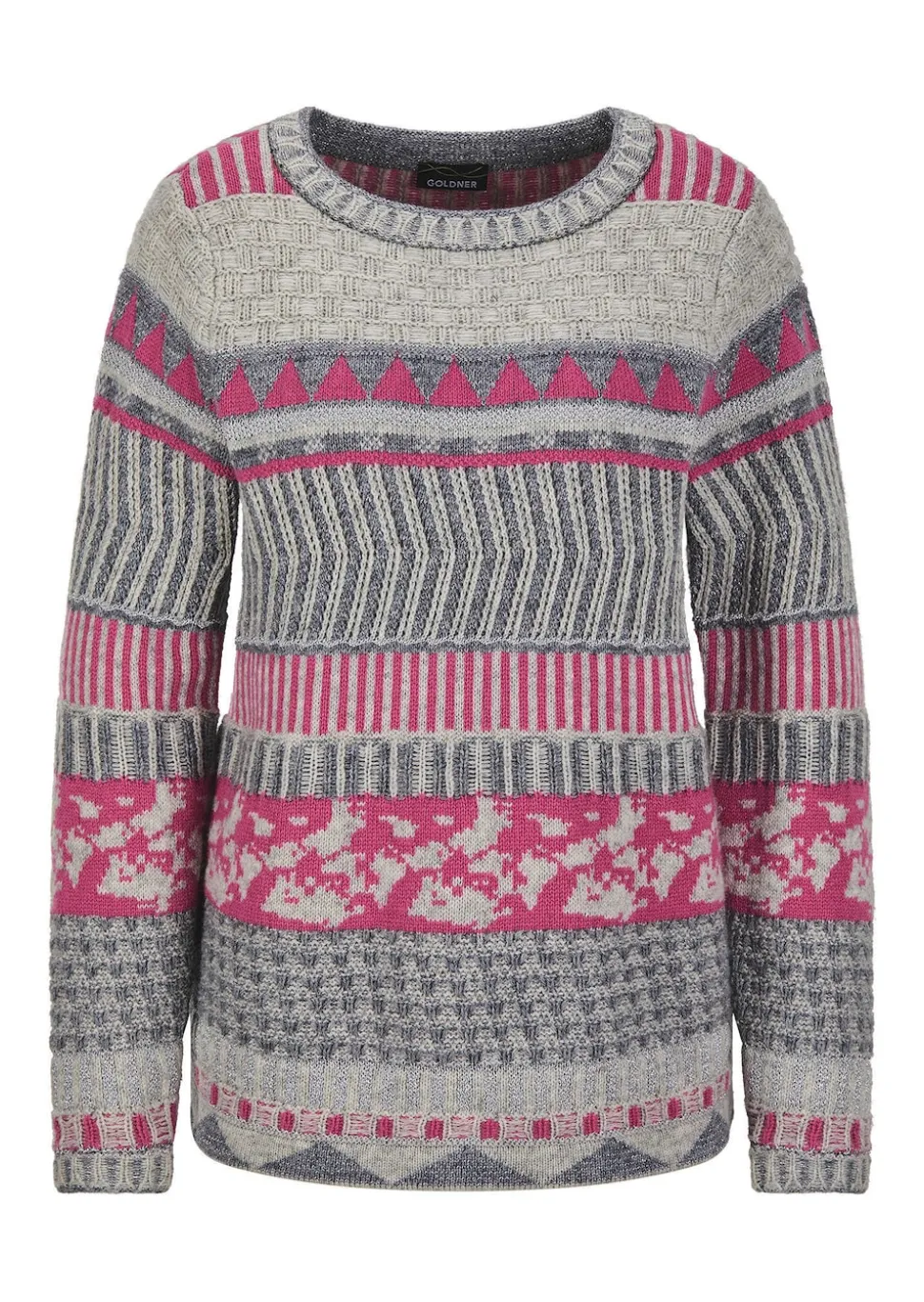 Pullover im modischen Norwegermuster