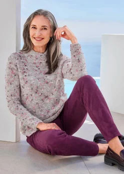 Pullover in Bouclé-Optik