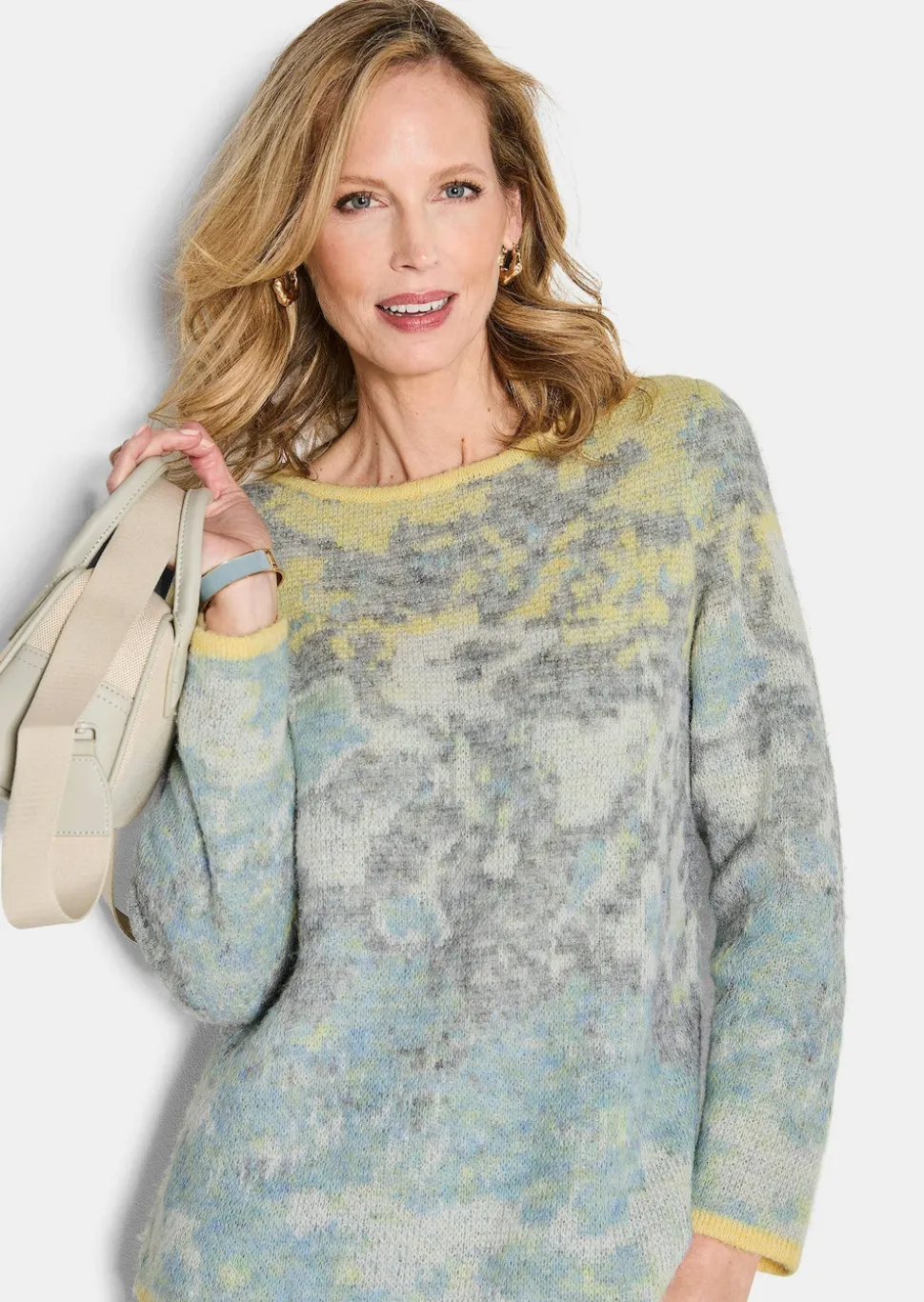 Pullover in leichter Flausch-Qualität