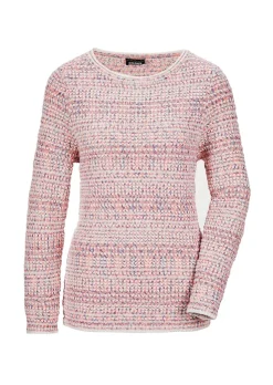 Pullover in Multicolor-Strick
