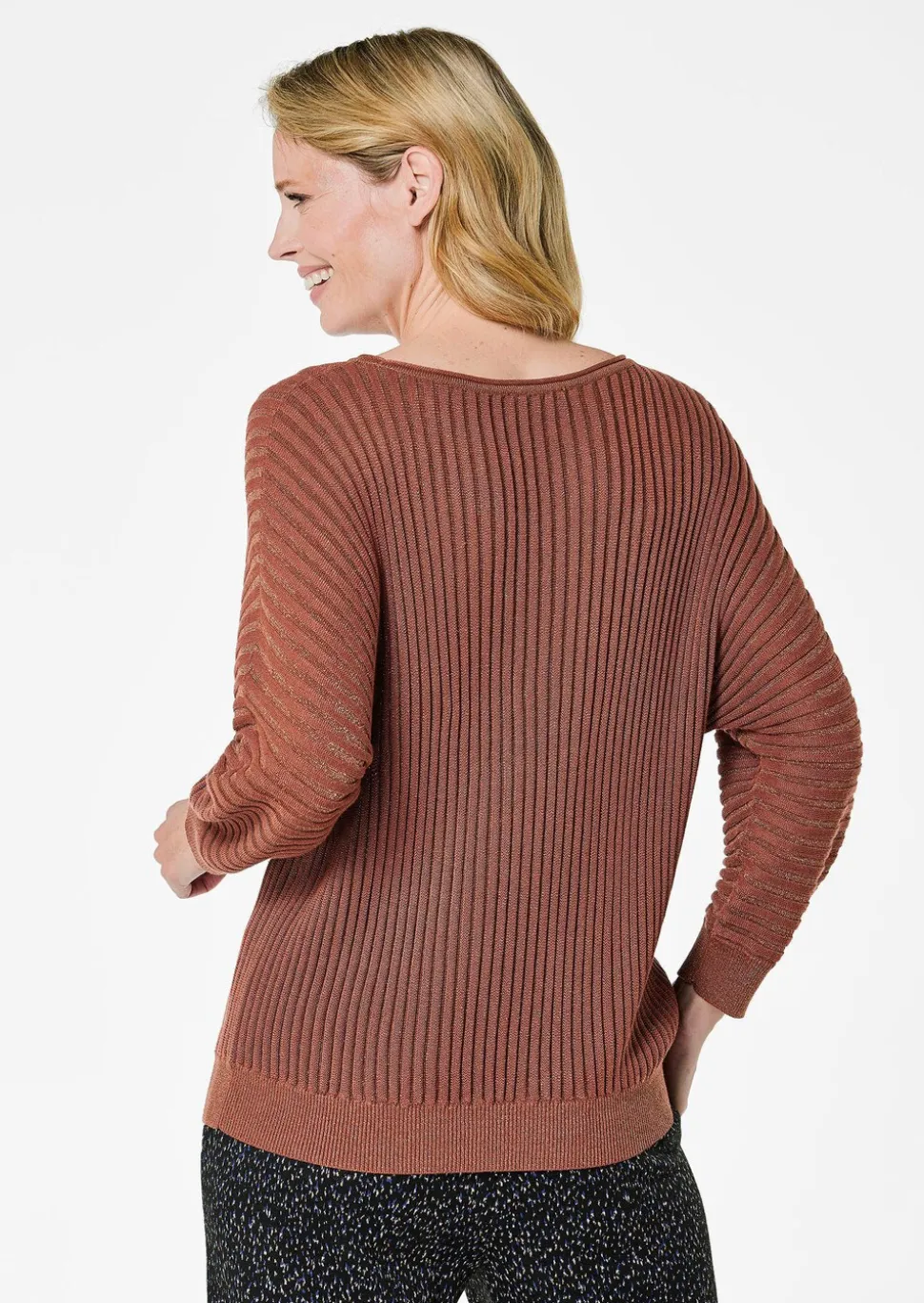 Pullover mit Fledermausärmeln