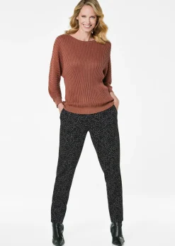 Pullover mit Fledermausärmeln