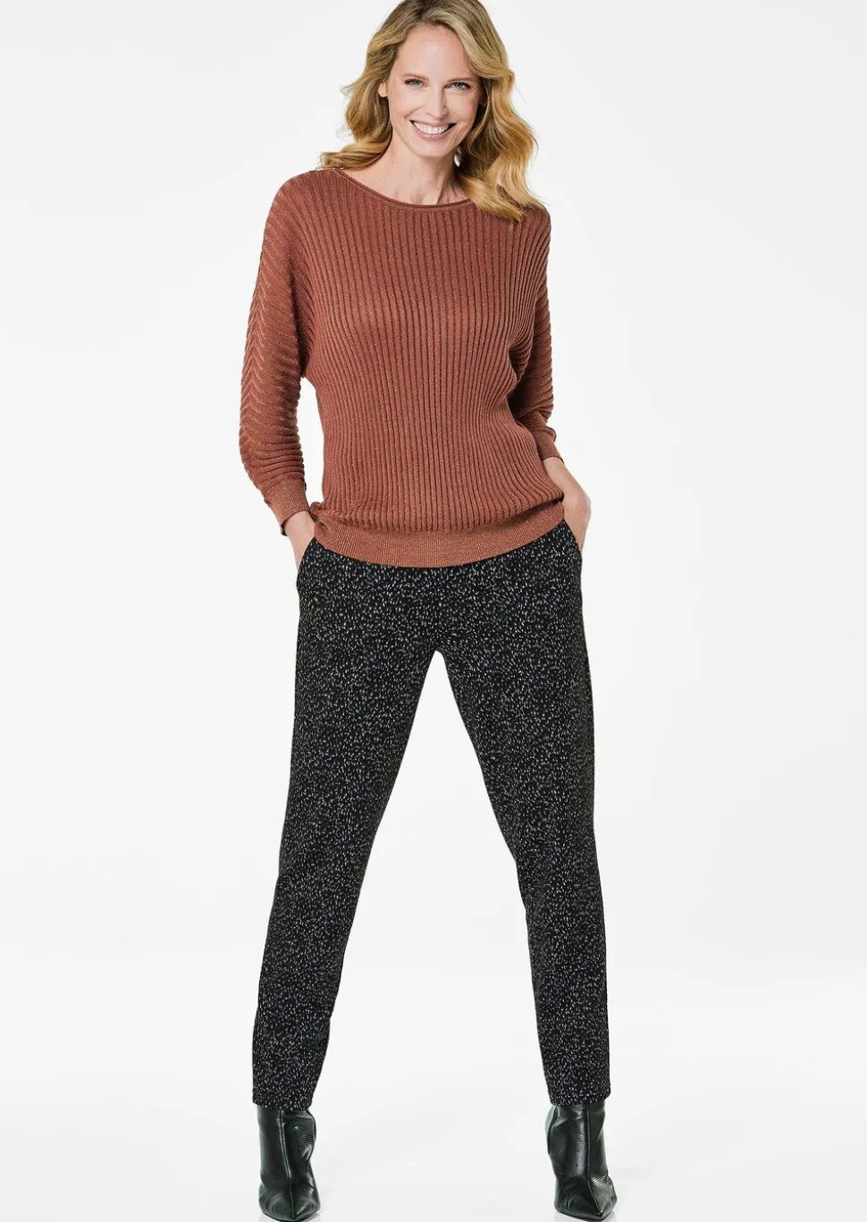 Pullover mit Fledermausärmeln