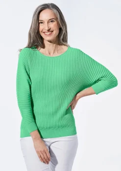 Pullover mit Fledermausärmeln