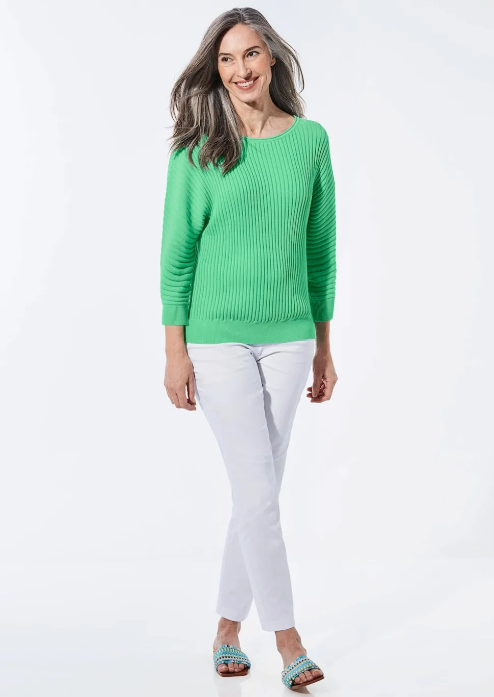 Pullover mit Fledermausärmeln