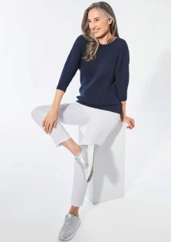 Pullover mit Fledermausärmeln