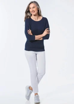 Pullover mit Fledermausärmeln