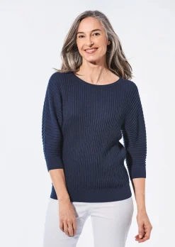 Pullover mit Fledermausärmeln