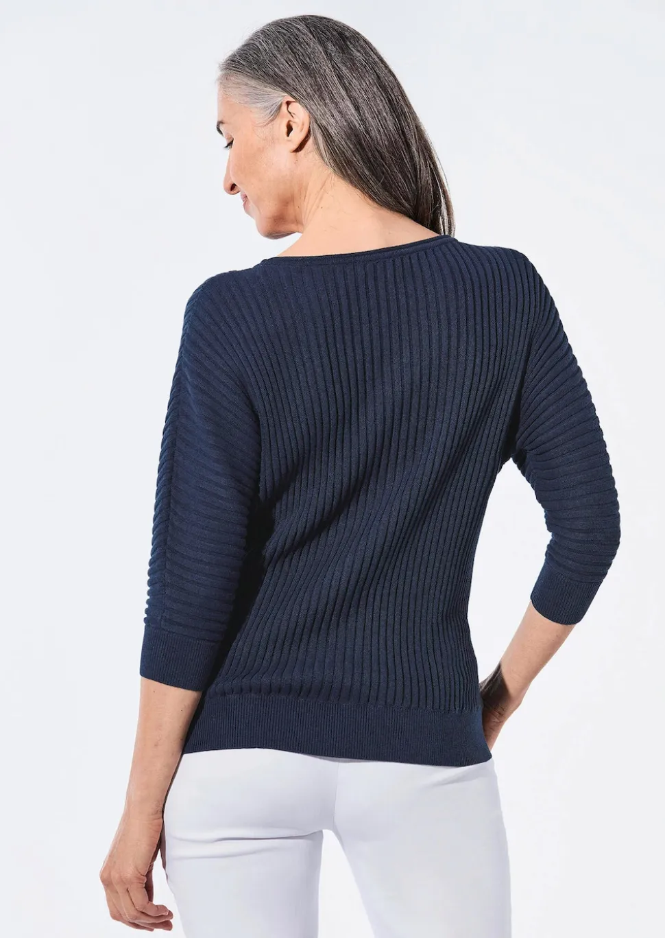 Pullover mit Fledermausärmeln