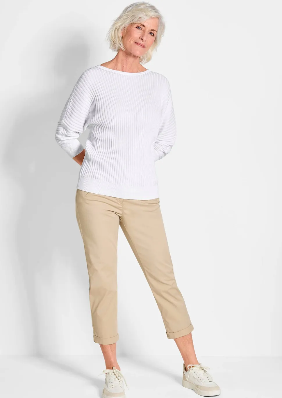 Pullover mit Fledermausärmeln
