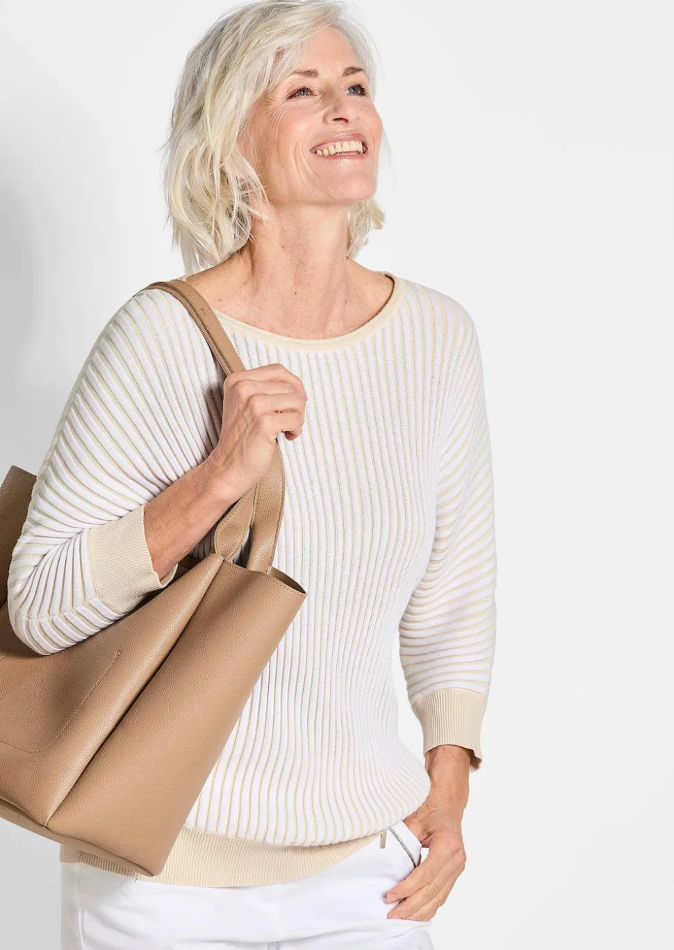 Pullover mit Fledermausärmeln