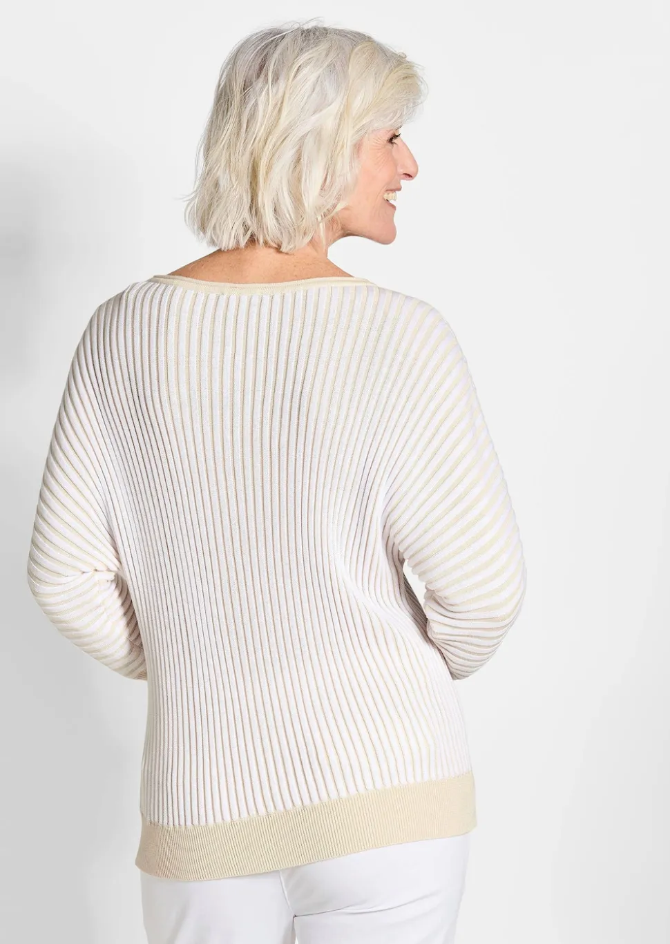Pullover mit Fledermausärmeln