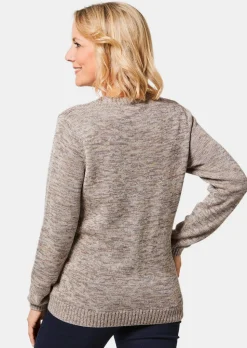 Pullover mit Glanzgarn
